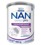 Смесь молочная сухая, NAN (НАН) 400 г 1 Оптипро Экспертпро гипоаллергенная с рождения