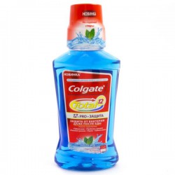 Ополаскиватель для полости рта Colgate Тотал 12 Про защита сильная мята 250 мл